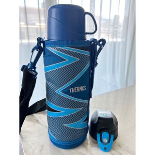 サーモス(THERMOS)のサーモス 真空断熱2WAYボトル FFR-1004WF I-BL 1.0L(弁当用品)