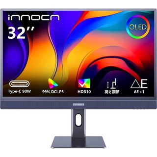 INNOCN 32Q1U OLED 有機EL 32インチ 4K モニター(ディスプレイ)