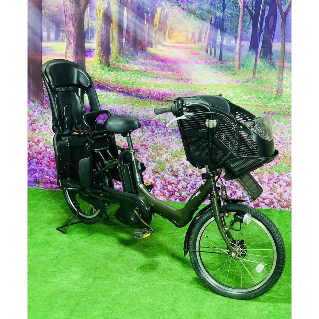 ヤマハ - ☆5106子供乗せ電動アシスト自転車ヤマハ3人乗り対応20インチ