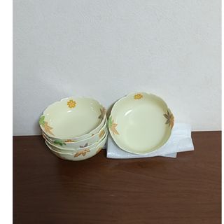 紅葉柄小鉢・5客セット(食器)