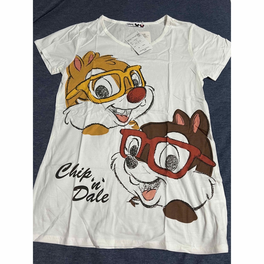 チップ&デール(チップアンドデール)のディズニー チップとデール Tシャツ レディースのトップス(Tシャツ(半袖/袖なし))の商品写真