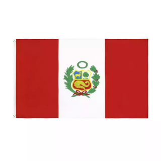 新品 ペルー 国旗 送料無料 150cm x 90cm 人気 大サイズ(のれん)