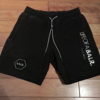 【シルバー　プレートロゴ】ボーラー　BALR  高級  ショートパンツ　朝倉未来(ショートパンツ)