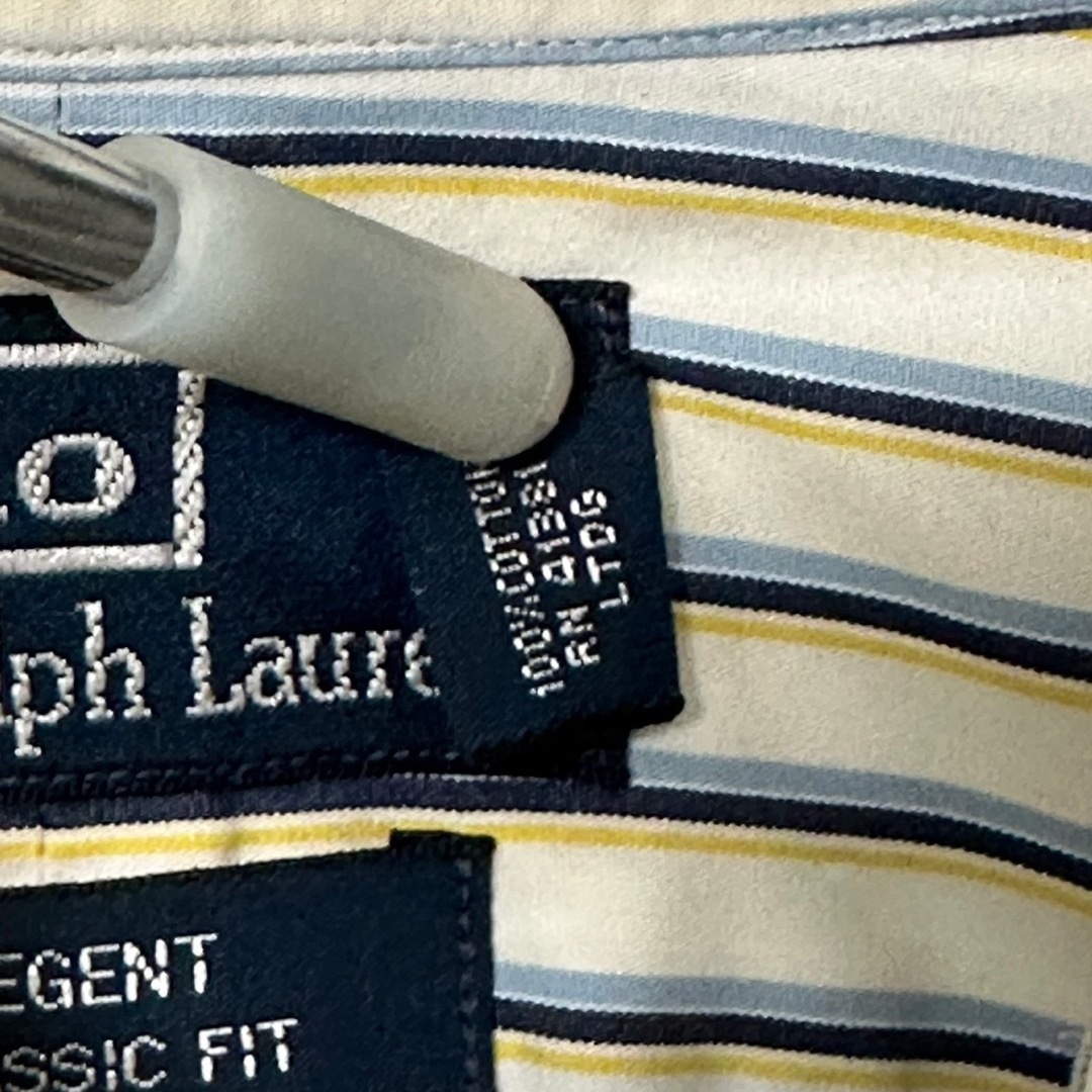 Ralph Lauren(ラルフローレン)のRalph Lauren ラルフローレン シャツ XL 長袖 ストライプ メンズのトップス(シャツ)の商品写真