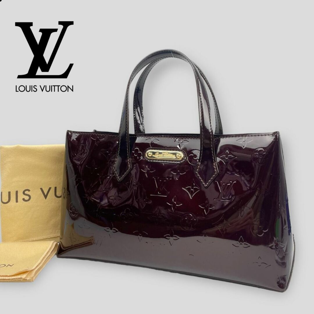 代引き不可】 VUITTON LOUIS - アマラントハンドバッグ ウィルシャーPM