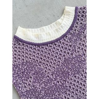mame - MameKurogouchi Sleeveless ScalaKnitTops の通販 by toshi's