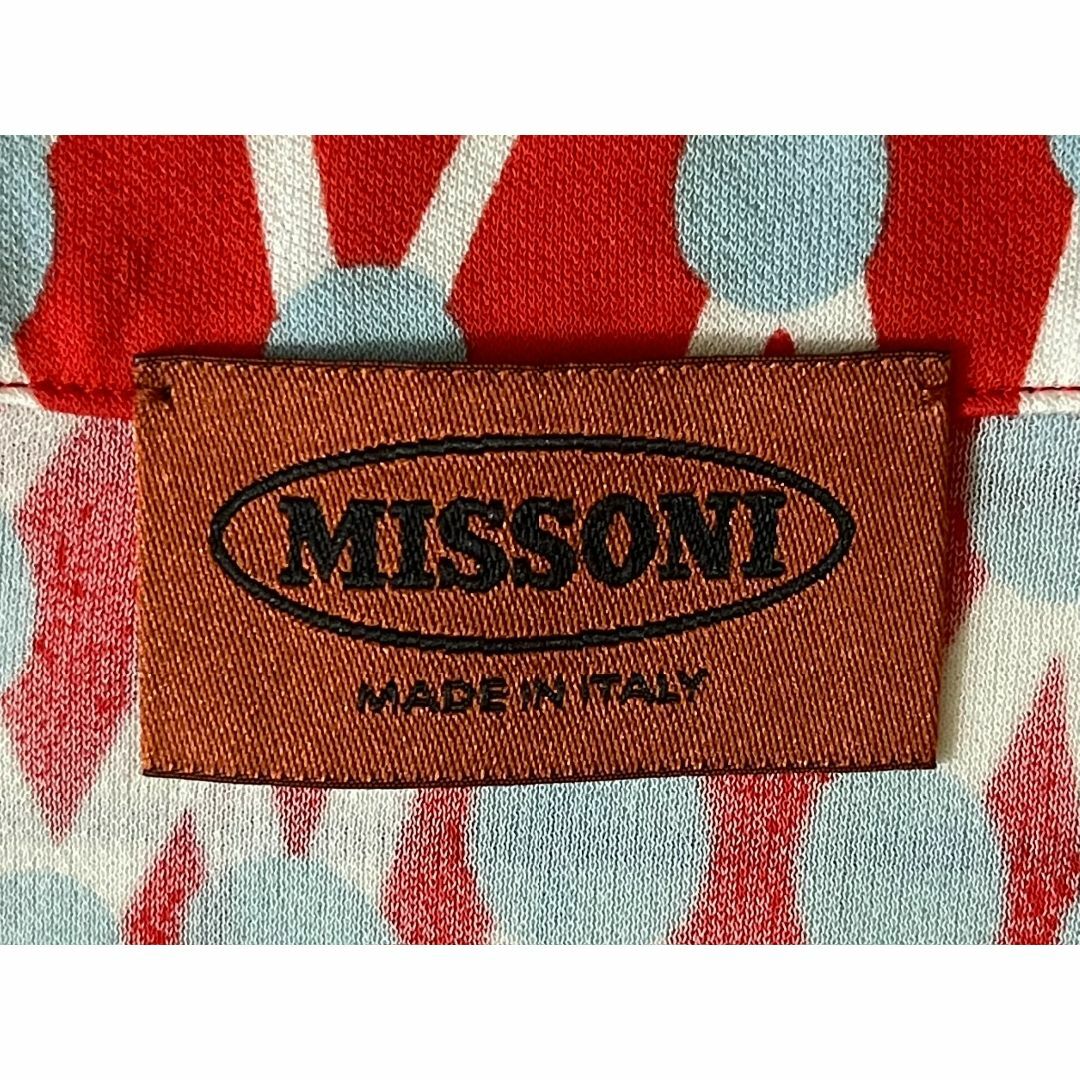 ミッソーニ MISSONI イタリア製 レーヨン100% 長袖シャツ ブラウス