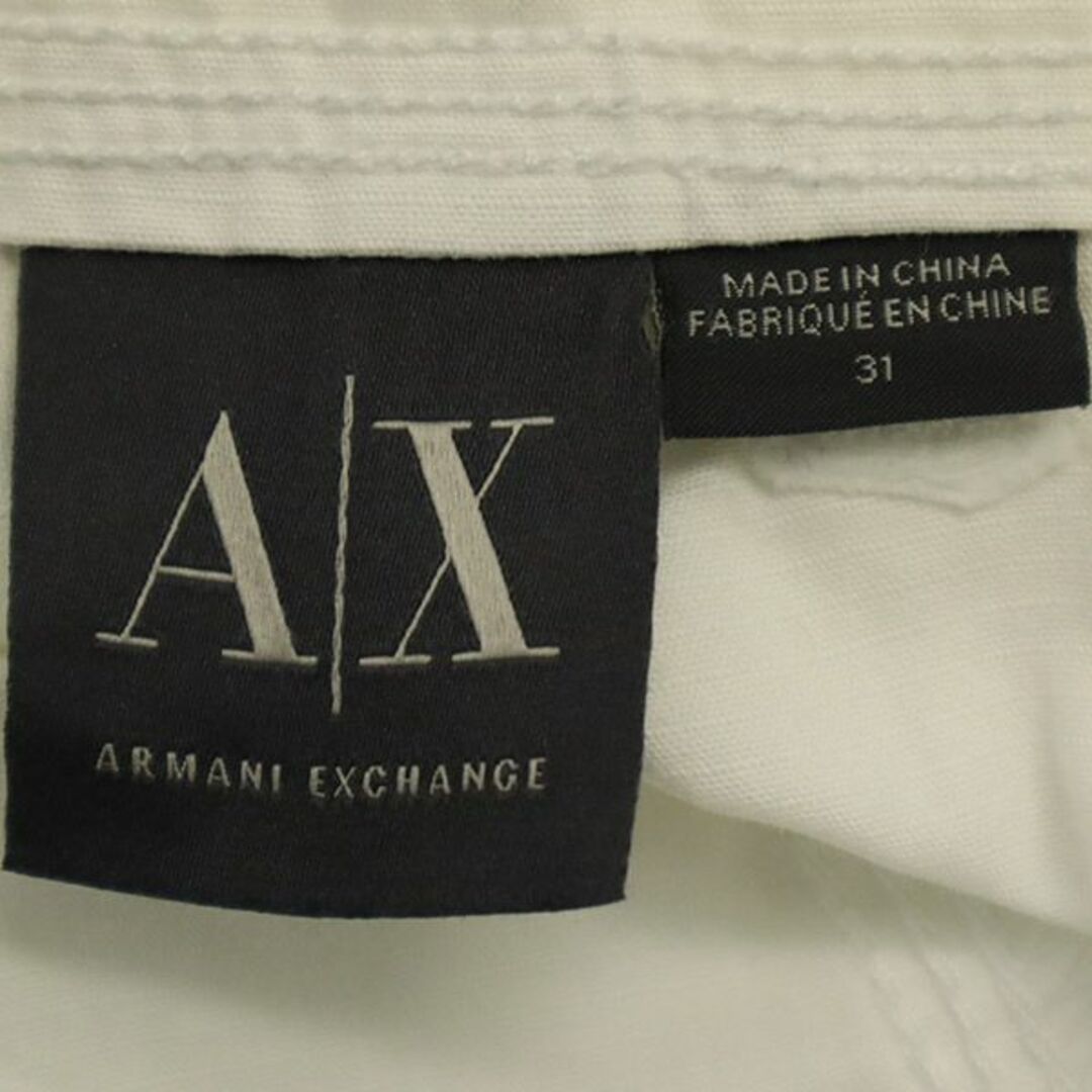 ARMANI EXCHANGE(アルマーニエクスチェンジ)のアルマーニエクスチェンジ カーゴパンツ w31 ホワイト ARMANI EXCHANGE メンズ 【中古】  【230704】 メンズのパンツ(ワークパンツ/カーゴパンツ)の商品写真