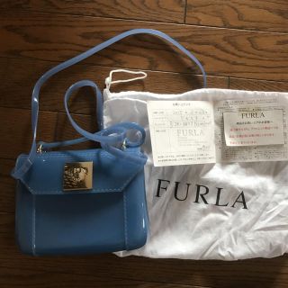 フルラ(Furla)のma-ma様専用フルラ  キャンディバッグ  ブルー(ショルダーバッグ)