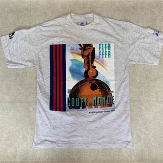 アディダス(adidas)のadidas 1998 france world cup t-shirt 90s(記念品/関連グッズ)