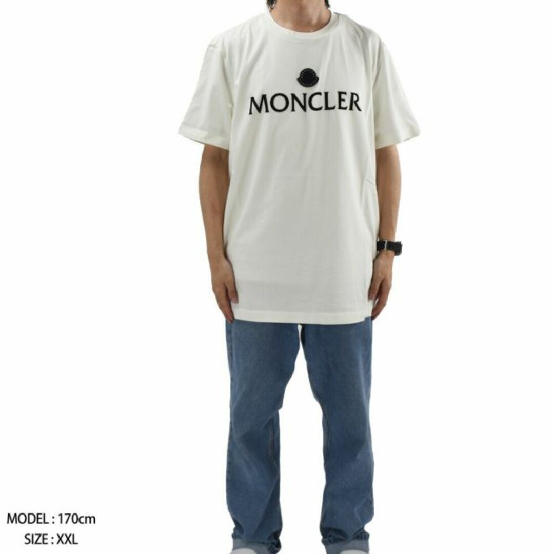モンクレール  MAGLIA T-SHIRT ロゴデザインTシャツ メンズ XS