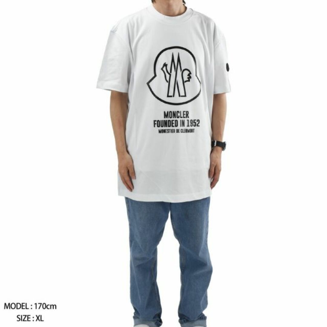 MONCLER - 【WHITE】モンクレール MONCLER Tシャツの通販 by