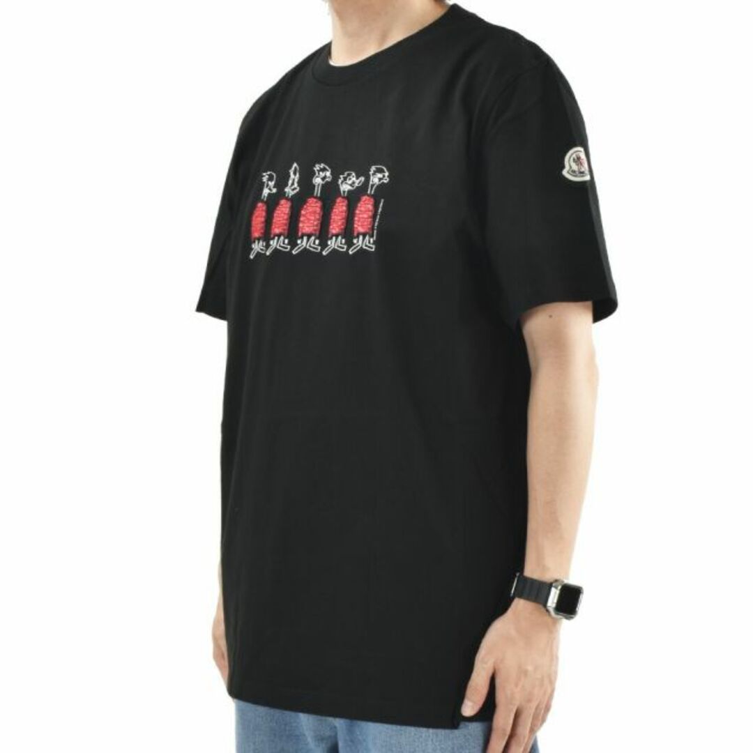 【BLACK】モンクレール MONCLER Tシャツ