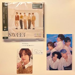 トゥモローバイトゥギャザー(TOMORROW X TOGETHER)のTXT SWEET(通常版、初回プレス)ボムギュトレカ、特典付き！(K-POP/アジア)