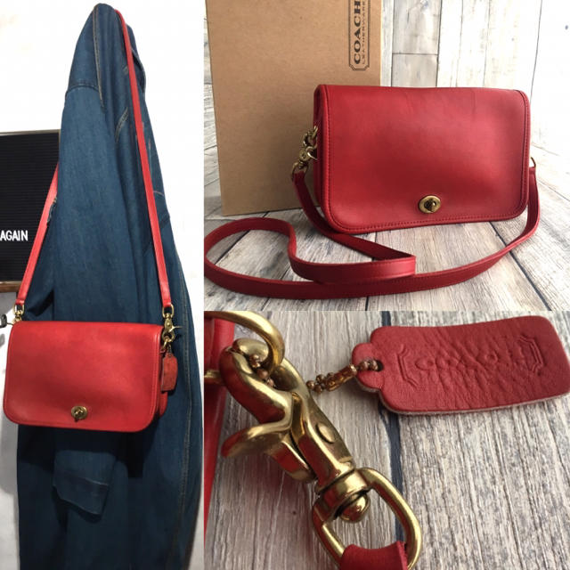 COACH オールドコーチ ショルダーバッグ クラッチバッグ  2way