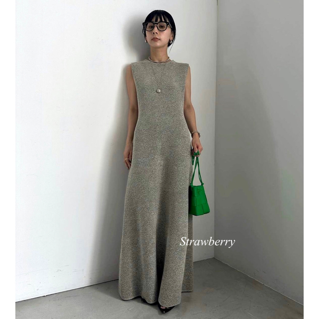 アメリ LOOP YARN SEMI FLARE KNIT DRESS | フリマアプリ ラクマ