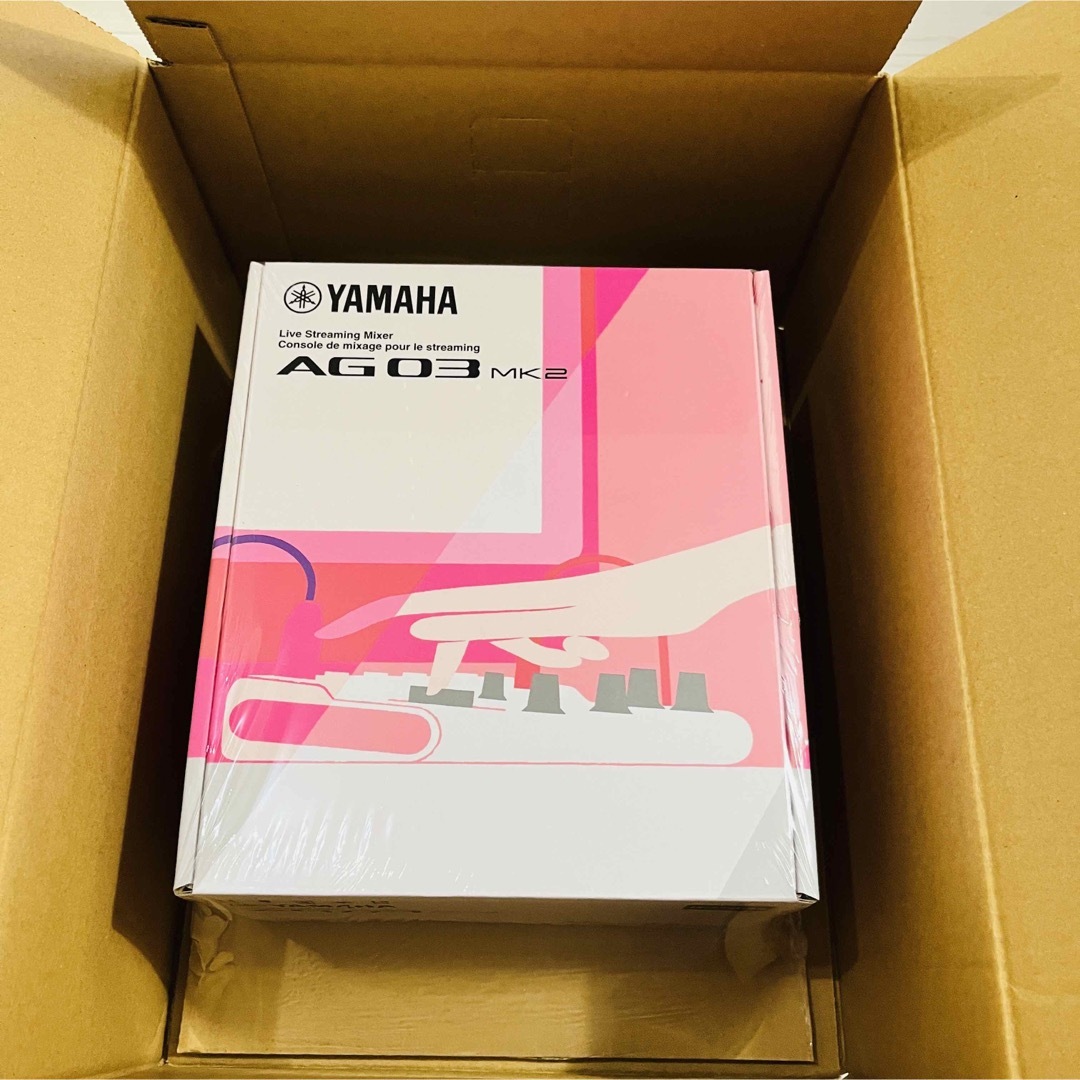 YAMAHA AG03MK2 W ライブストリーミングミキサー モール 5600円引き