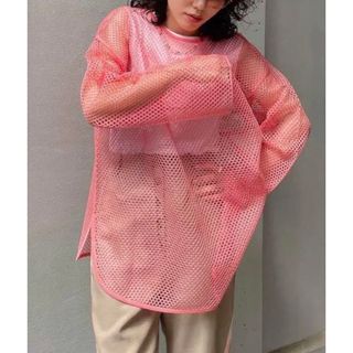 アメリヴィンテージ(Ameri VINTAGE)のアメリヴィンテージ　メッシュトップス(カットソー(長袖/七分))