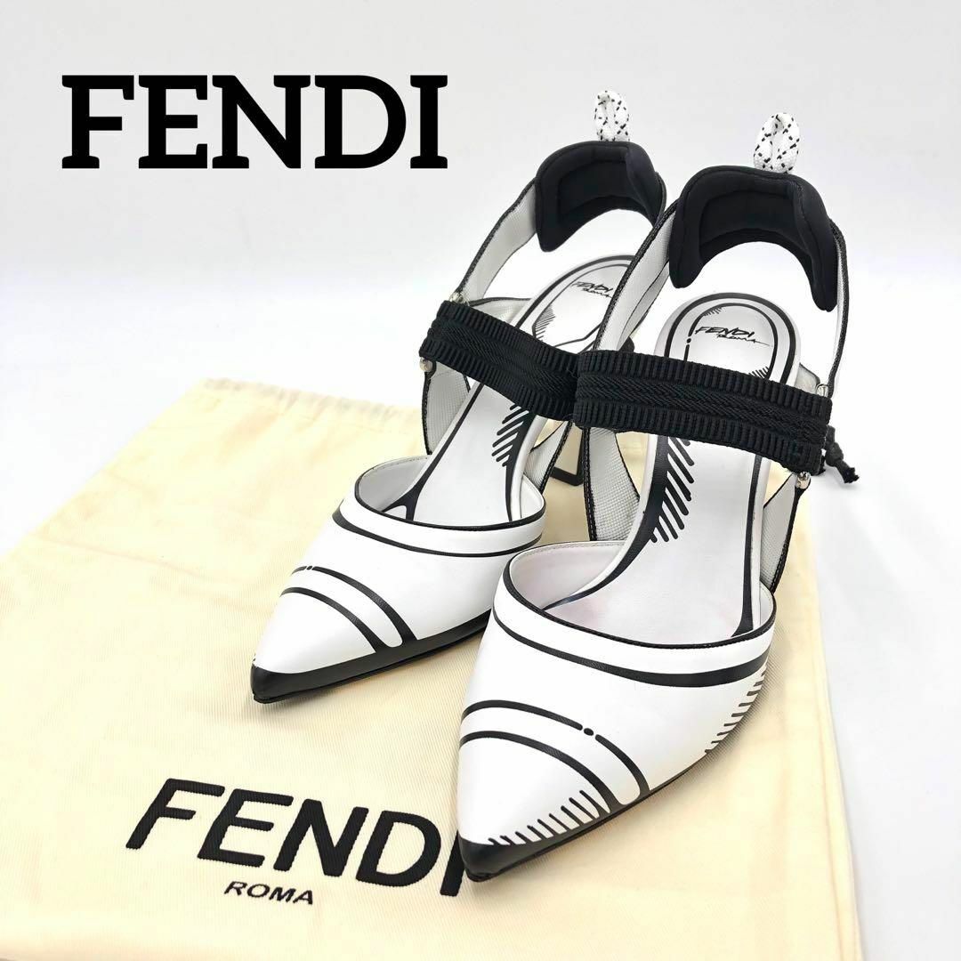 『FENDI』フェンディ (38) ジョシュア ヴィーダス パンプス サンダル