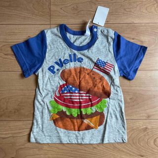 ハンバーガー　Tシャツ　80サイズ　子ども服(Ｔシャツ)