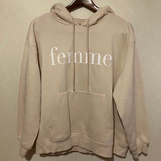 エイチアンドエム(H&M)のH&M femmeパーカー　Lサイズ(パーカー)