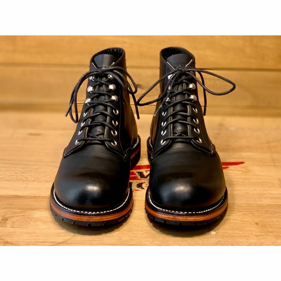 9070美品7D/レッドウィングアイリッシュセッター黒ベックマン8165