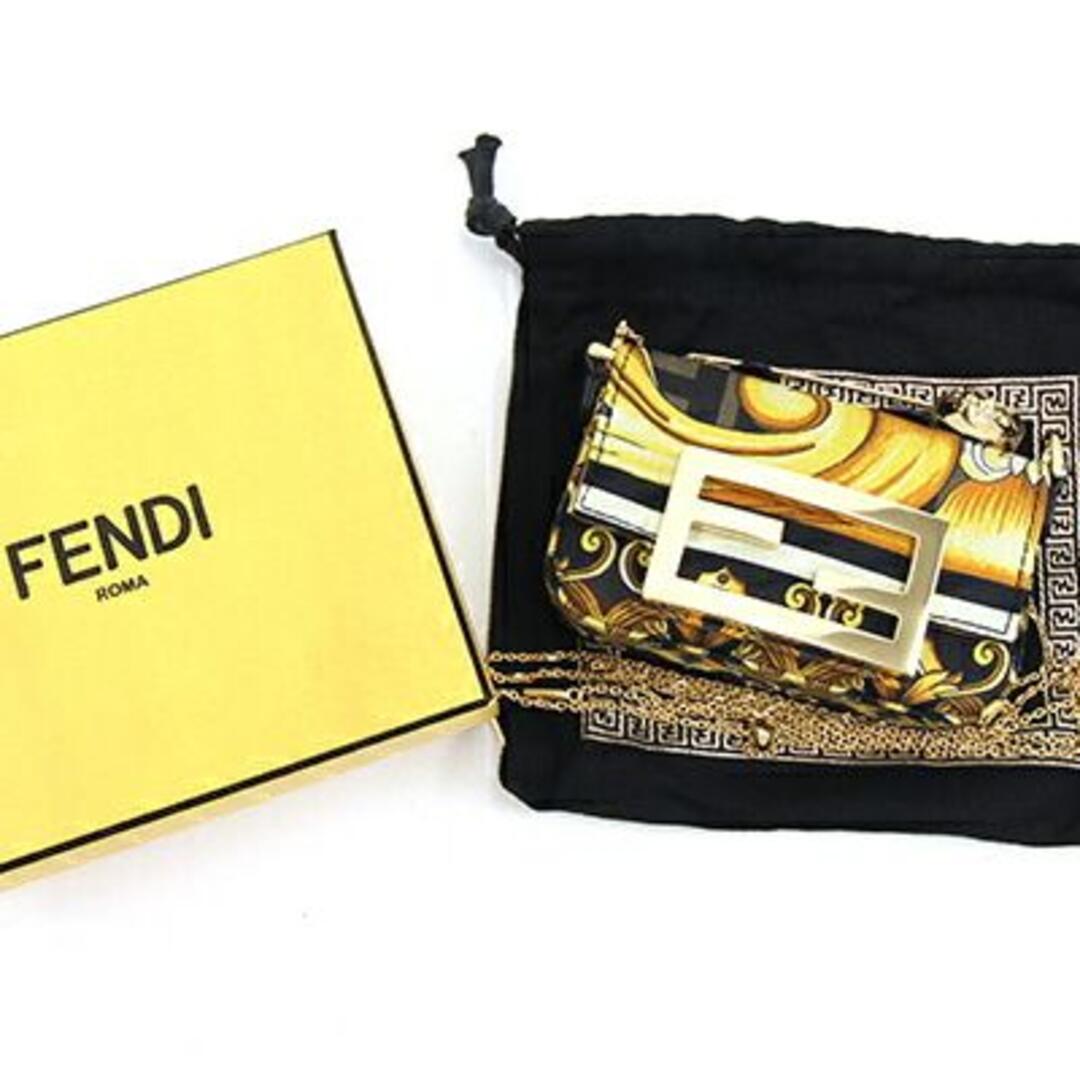 FENDI   フェンディ ショルダーバッグ ヴェルサーチ コラボ ナノの通販