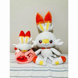 【美品】　ポケモンセンター　公式　等身大　ヒバニー　ぬいぐるみ