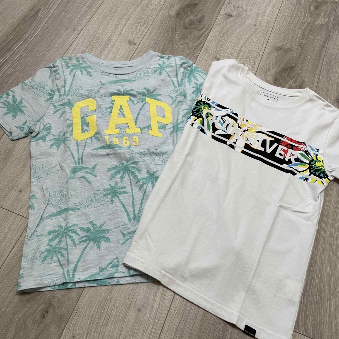 QUIKSILVER(クイックシルバー)のGAP クイックシルバー　Tシャツ キッズ/ベビー/マタニティのキッズ服男の子用(90cm~)(Tシャツ/カットソー)の商品写真