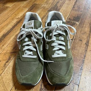 ニューバランス(New Balance)の23.5  ニューバランス CM996 SHO カーキ グリーン(スニーカー)