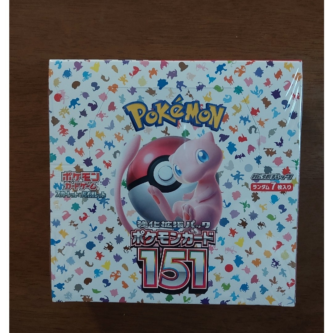 ポケモンカード box 151 シュリンク付き