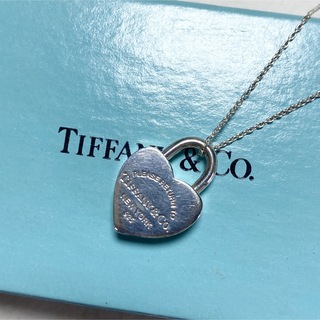 Tiffany silver 925 南京錠ネックレス