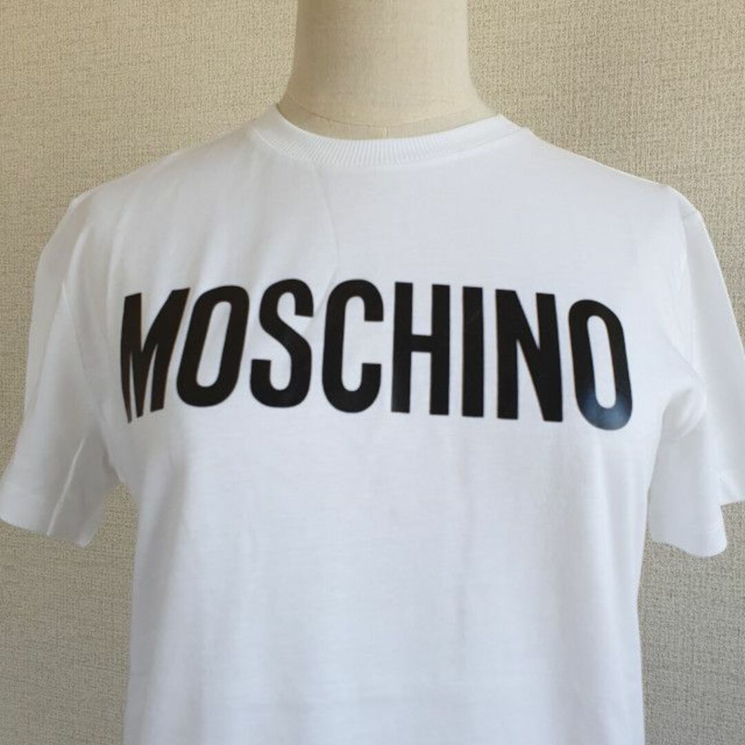 【新品・未使用】MOSCHINO KIDS ロゴ Tシャツ 白　14A　HWM0