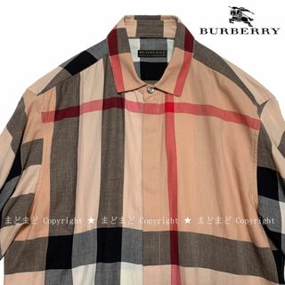 BURBERRY - BURBERRY ESTABLISHED ビッグ チェック シャツ バーバリー 