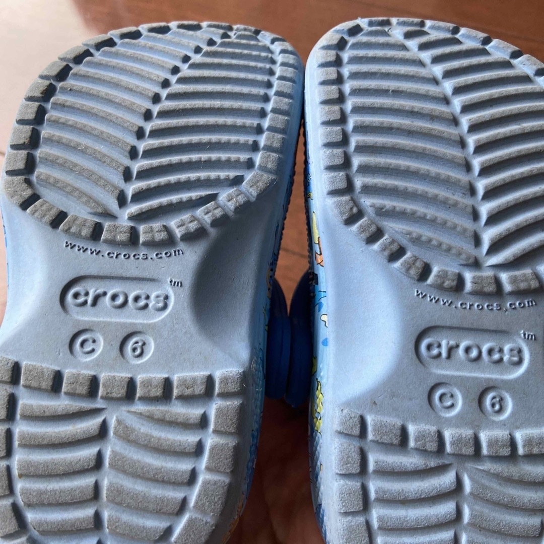 crocs(クロックス)のクロックス　サイズ6  キッズ/ベビー/マタニティのベビー靴/シューズ(~14cm)(サンダル)の商品写真