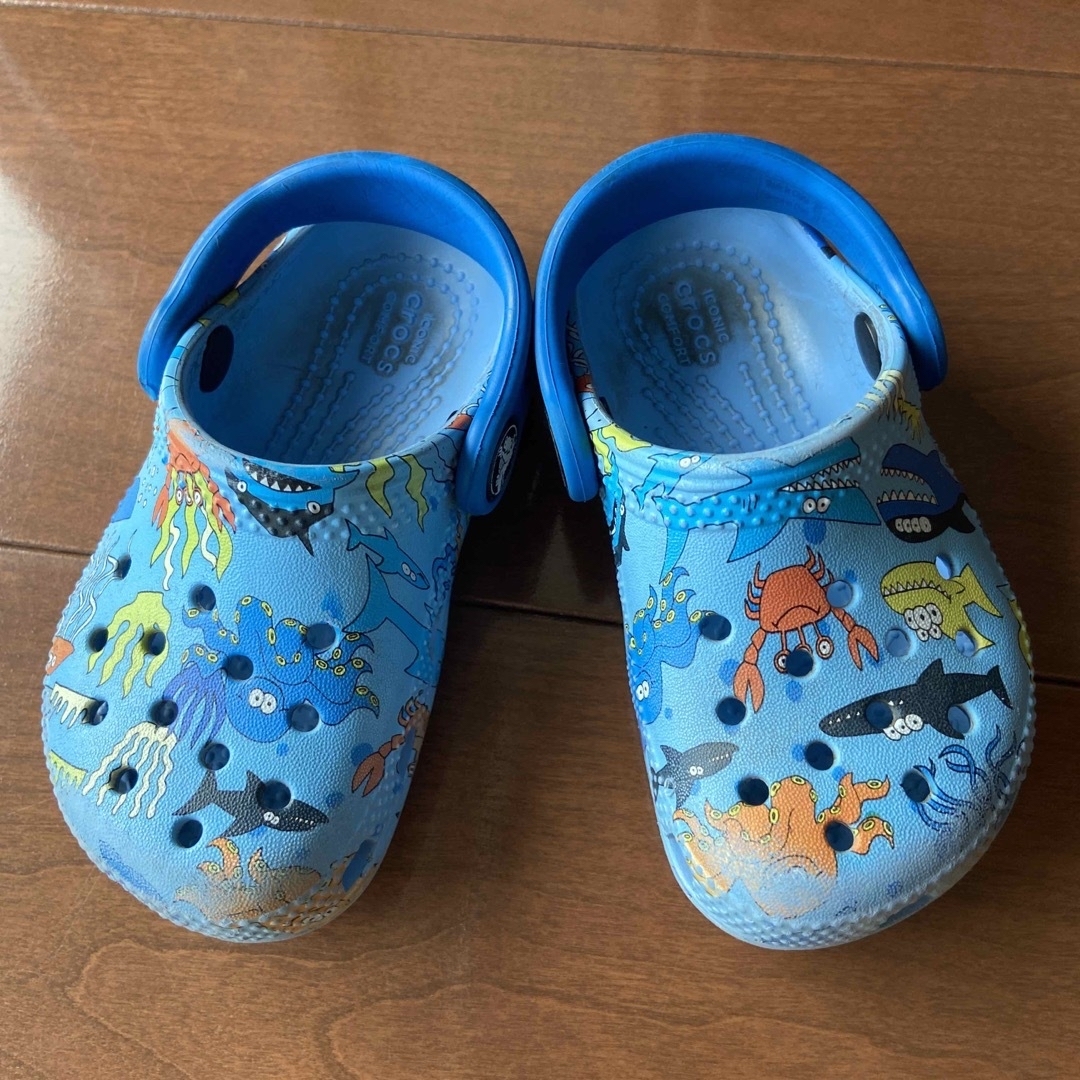 crocs(クロックス)のクロックス　サイズ6  キッズ/ベビー/マタニティのベビー靴/シューズ(~14cm)(サンダル)の商品写真