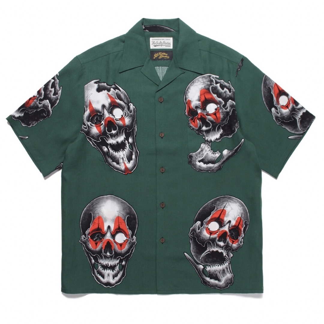 WACKO MARIA/56 TATTOO STUDIO SHIRT S/S