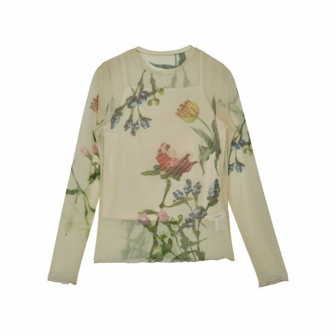 SOFIA SHEER CUT TOP