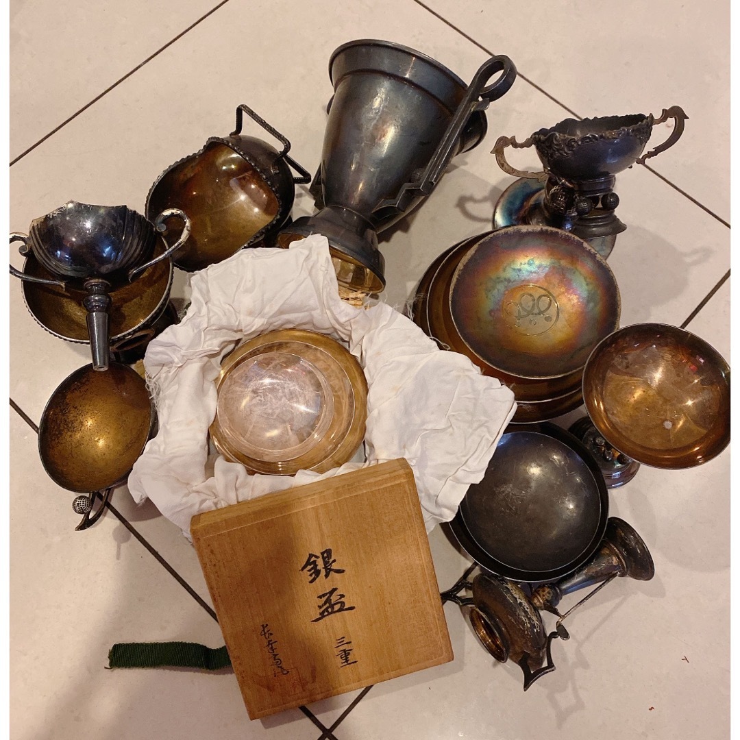 銀杯 銀製 silver 金属工芸 銀杯 銀製 silver 金属工芸