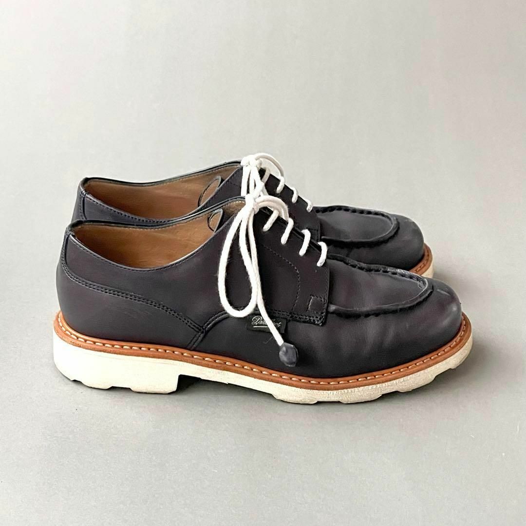 Paraboot パラブーツ シャンボード Uチップ 革靴 ネイビー 3