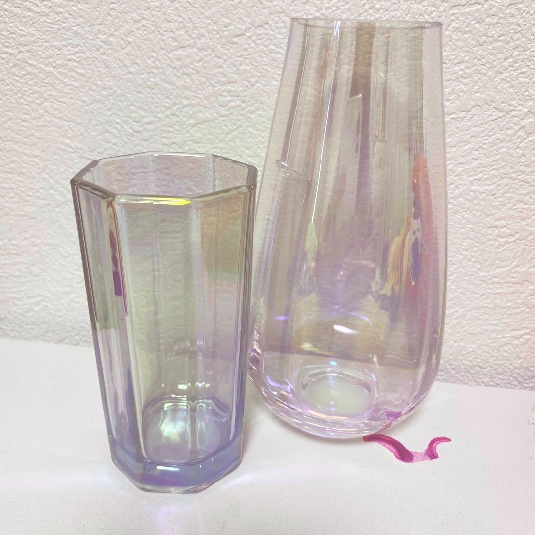 Francfranc(フランフラン)のオーロラの花瓶（2個セット） インテリア/住まい/日用品のインテリア小物(花瓶)の商品写真