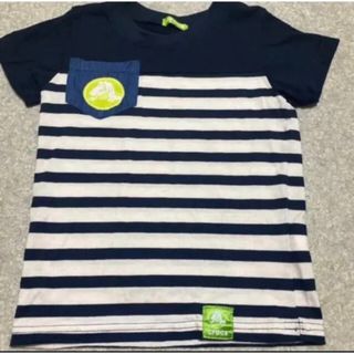 クロックス(crocs)のCrocs/110 ボーダー　プリントＴシャツ(Tシャツ/カットソー)