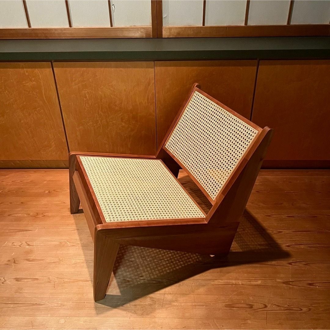 【セール中】Pierre Jeanneret カンガルーチェア ラタン椅子