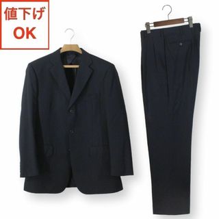 ジェイプレス(J.PRESS)の80【美品】J.プレス スーツ YA8 メンズ ややスリム体 3L 黒 春夏(セットアップ)