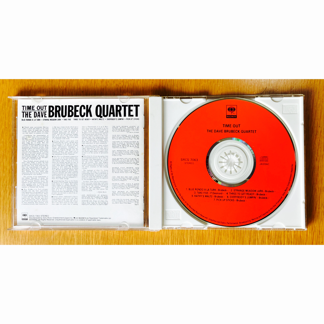 SONY(ソニー)のTIME OUT / DAVE BRUBECK QUARTET◎美SONY RE エンタメ/ホビーのCD(ジャズ)の商品写真