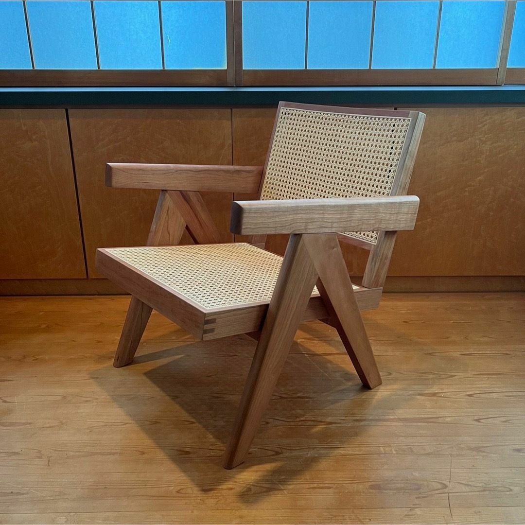 ピエール ジャンヌレ V-leg Office Chair リプロダクト - ダイニングチェア ピエール ジャンヌレ V-leg Office Chair リプロダクト - ダイニングチェア
