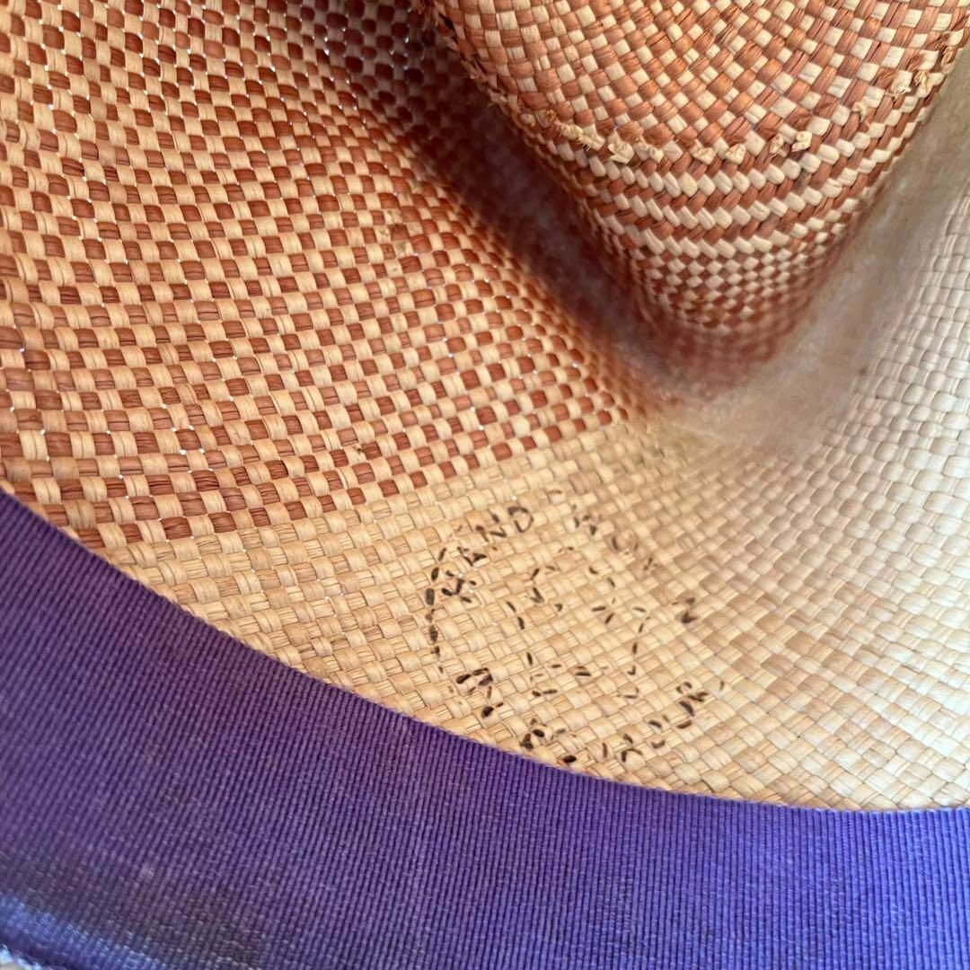 ロッドキーナン　ユナイテッドアローズ取り扱い　メンズ　麦わら帽子 レディースの帽子(麦わら帽子/ストローハット)の商品写真