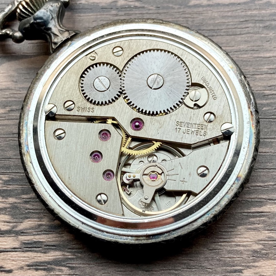 公式販売店 【動作品】モーリス MOERIS アンティーク 懐中時計 手巻き