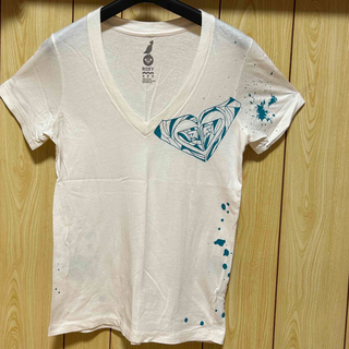 ロキシー(Roxy)の［美品］Ｒ O X Y   ＶネックTシャツ(Tシャツ/カットソー(半袖/袖なし))