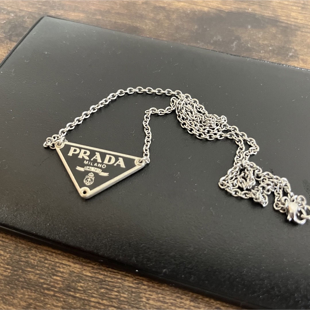 PRADA(プラダ)のPRADA ネックレス  プラダ  男女兼用　45cm メンズのアクセサリー(ネックレス)の商品写真